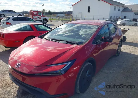 2023 Toyota Prius Le from USA, damaged, VIN JTDACAAU9P3012420